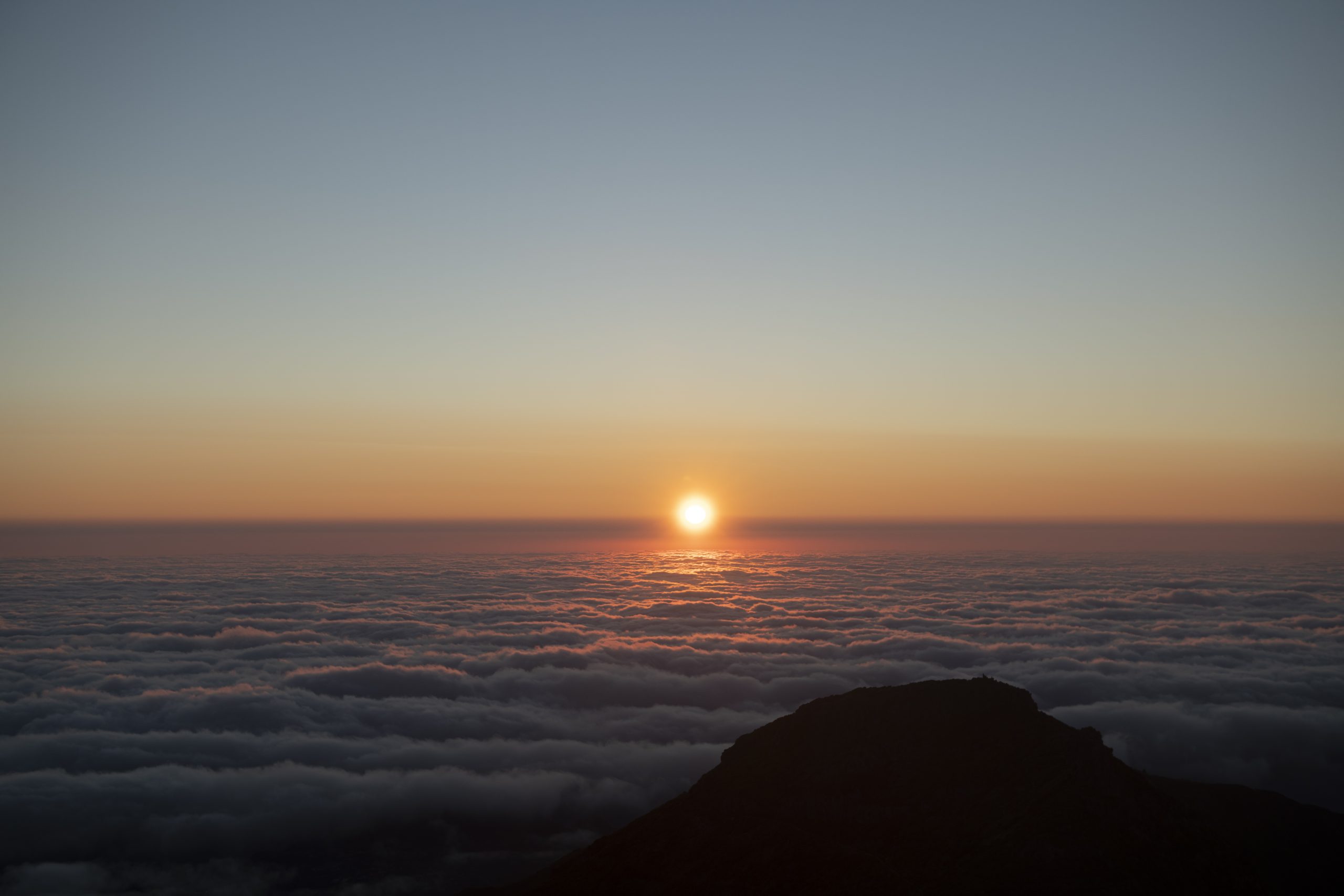 amanecer en el pico ruivo